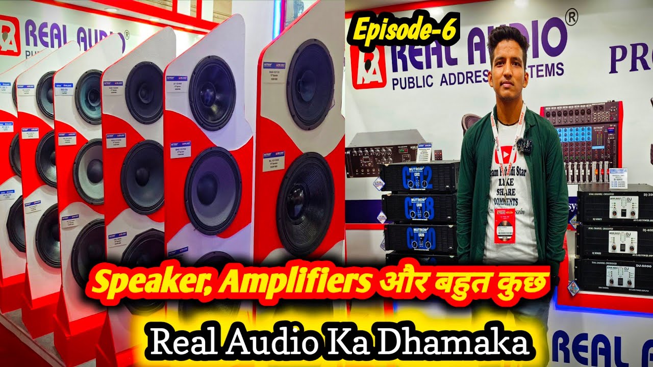 Real Audio Amplifiers & Speakers Sound Mixer Mt Amplifier Indian