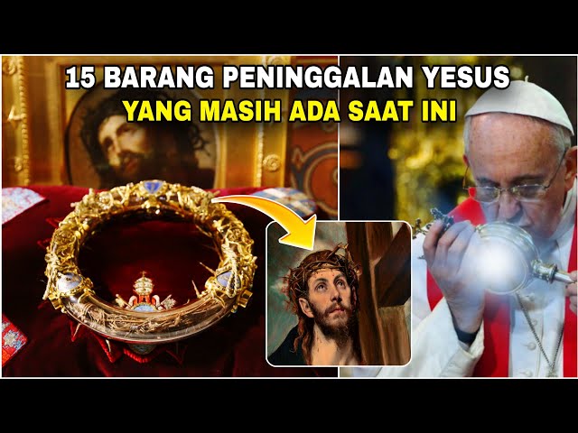 15 Barang Peninggalan Tuhan Yesus yg masih ada hingga saat ini‼️No. 1 mengejutkan.. class=