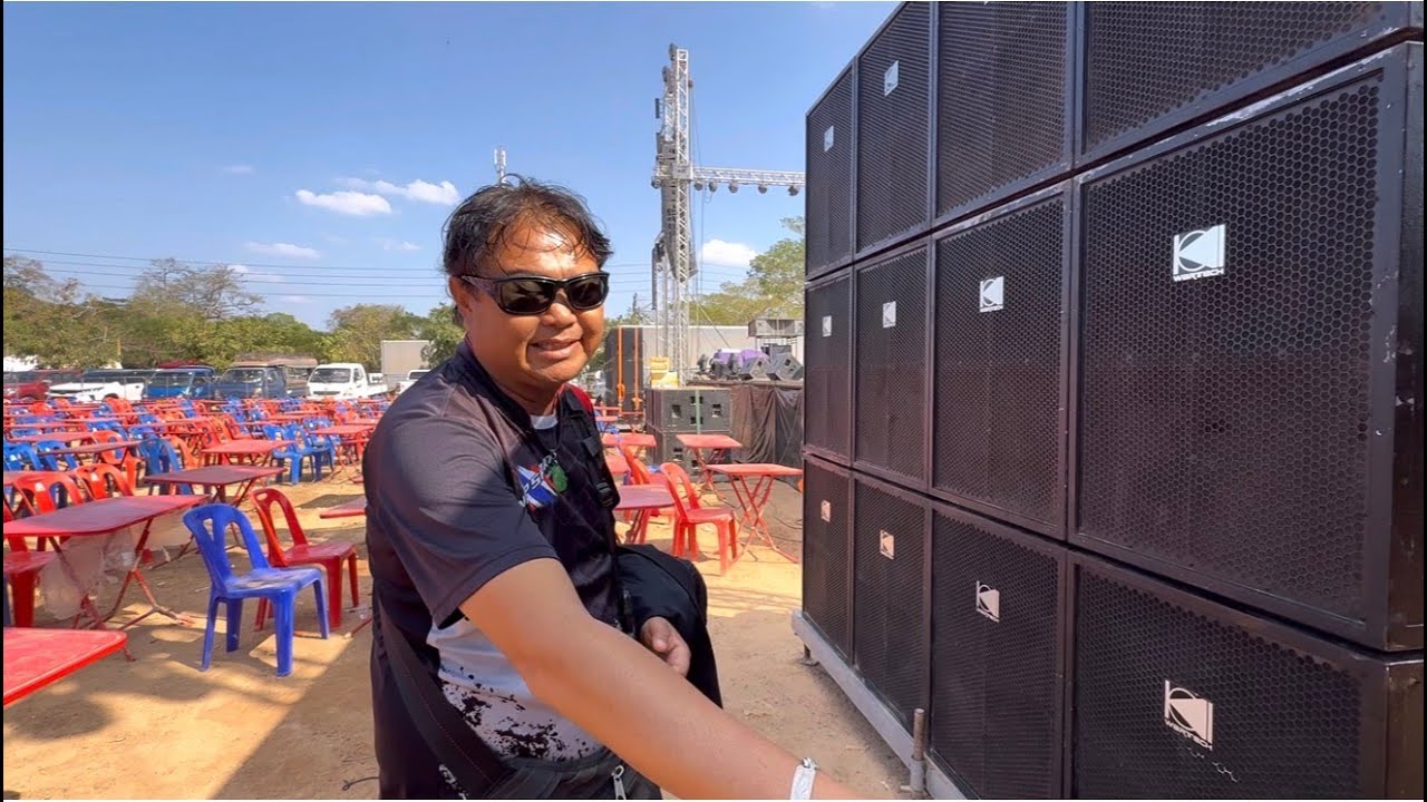 เครื่องเสียงฝั่งลาวไม่ธรรมดา! หล้าน้อยมีไช จัดเต็มระบบ