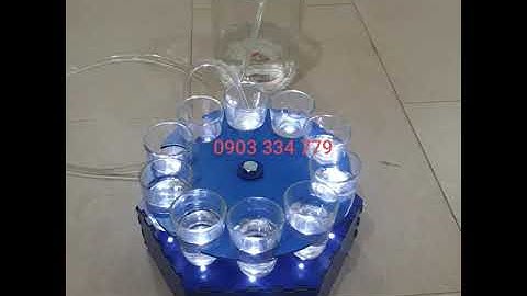 Máy rót rượu tự động 10 ly