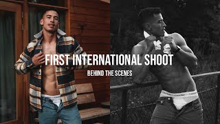 My First International Photography Shoot | Behind The Scenes