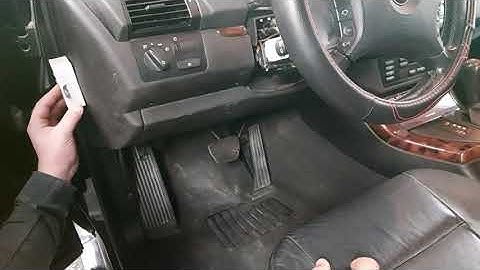 BMW EWS Removal & Location