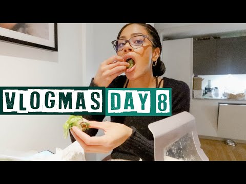 VLOGMAS #8 | Mukbang FAIL & new hair!