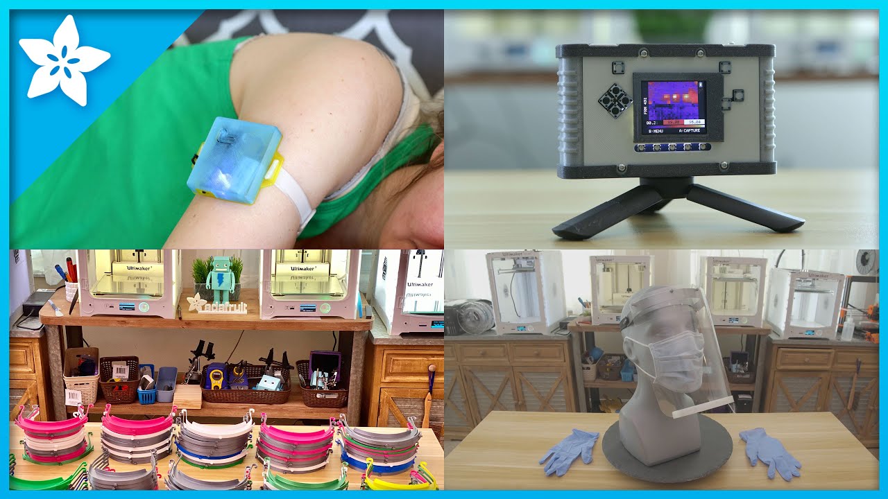 Virtual Maker Faire - Electronics + 3D Printing for Covid-19 