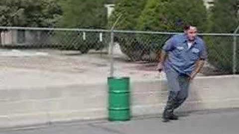 Cherry Bomb Vs, Trash can