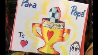Tarjeta Fútbol para el día del Padre en Cuenticos - YouTube