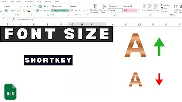 Increase or Decrease Font Size Shortcut - Keyboard Shortkeys - Beginner Tutorial