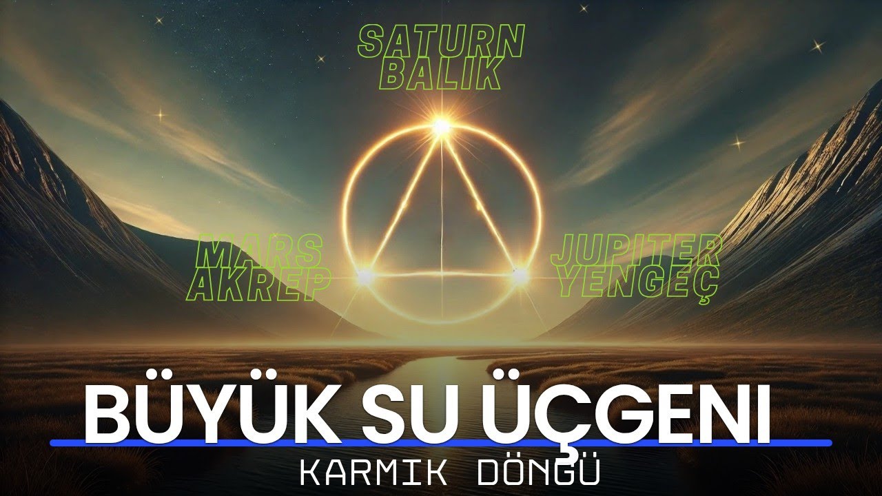 💧 BÜYÜK SU ÜÇGENİ GELİYOR...ETKİLERİ#vedikastroloji #viralvideo #keşfet #astrology 