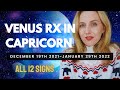 How will VENUS RETROGRADE in Capricorn impact YOU? / Astrology Forecast — ALL 12 SIGNS
