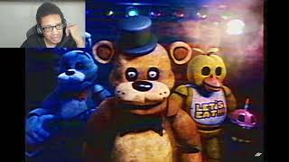 Five Nights At Freddys Movie Horror Animation Vhs Reaction