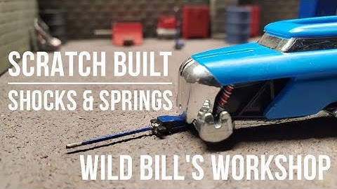 Scratch Built Shocks and Springs for Die-cast Customs
