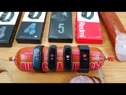 ЗАМЕРЯЕМ ПУЛЬС КОЛБАСЕ на XIAOMI Mi BAND и REDMI BAND