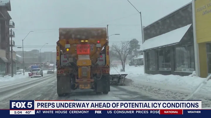 DMV prepping ahead of icy conditions expected Thursday | FOX 5 DC