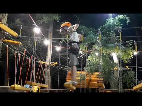 ПРОХОЖДЕНИЕ ИСПЫТАНИЙ НА ВЕРЁВОЧНОМ АТТРАКЦИОНЕ/TESTING AT A ROPE ATTRACTION/Super Max Play