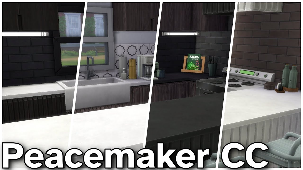 Trying Peacemaker's "Creta Indoor & Outdoor Kitchen" Custom Content