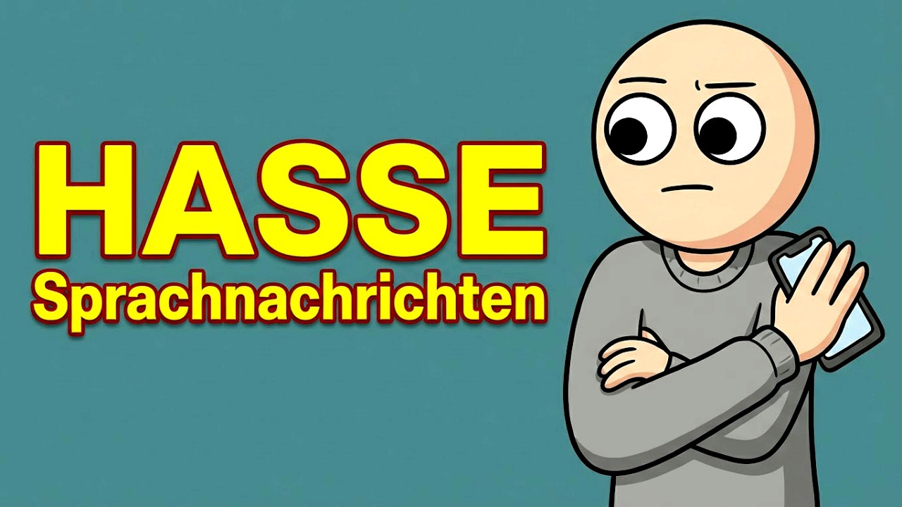 Menschen, die KEINE Sprachnachrichten hören (Psychologie)