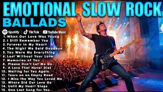 ULTIMATE SLOW ROCK LOVE SONGS 🎶 Unforgettable Romantic Ballads | Golden Hits