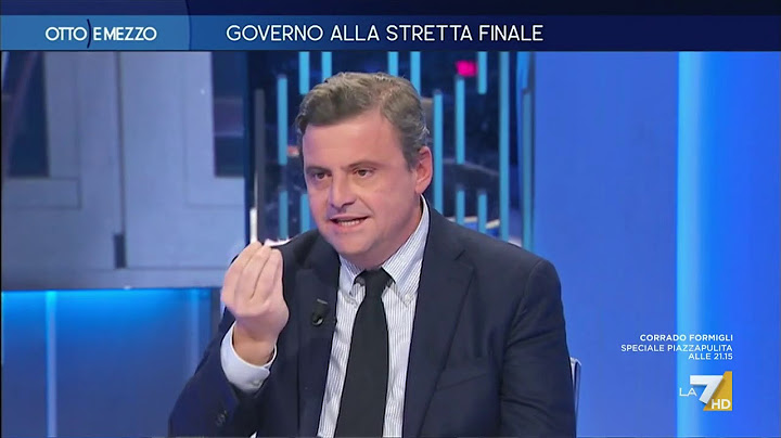 Carlo Calenda: "Se ci teniamo questo Governo, ci teniamo i problemi"