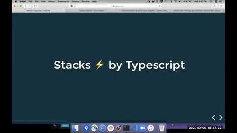 Typescript for Entire Stack - JavaScript and Friends - Online Meetup - February 2020