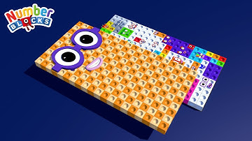 Looking for Numberblocks MATHLINK 20x10x1 is Numberblokcs 200 GIANT Number Patterns
