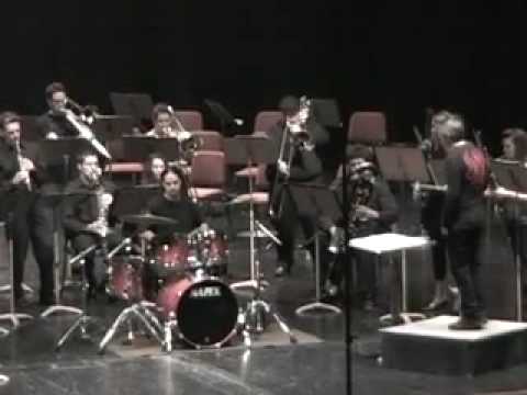 Derek Roddy with ASU Wind Ensemble