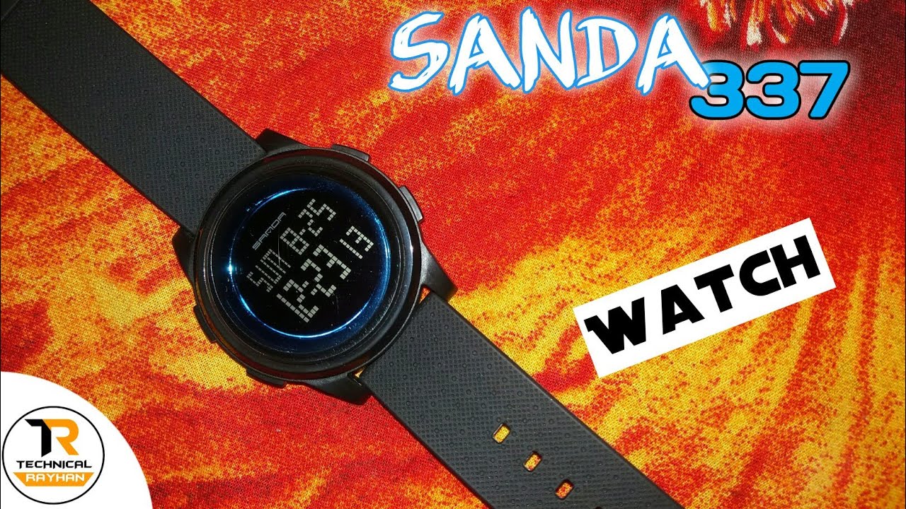 sanda 742 watch instructions