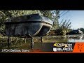 Fox carplounge baitboat stand  in action futterboot stnder boat pod rt4 rt3