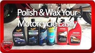 How I Polish & Wax A Motorcycle For Best Shine Easily