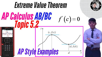 AP Calculus AB/BC | Topic 5.2 | Extreme Value Theorem, Global vs. Local Extrema, and Critical Points