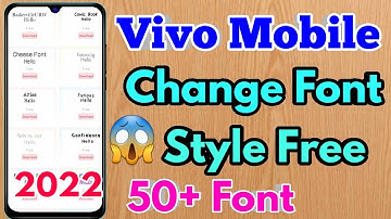 vivo font style change free | vivo font style change without app