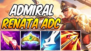 ADMIRAL GLASC RENATA ADC GUIDE | New Build & Runes | Diamond Commentary | League of Legends