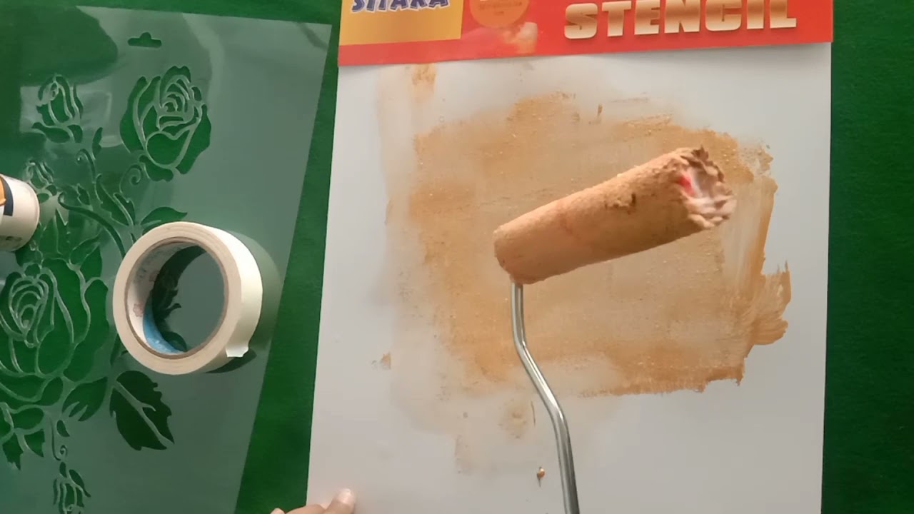 How to stencil DIY projects craft  Ideas & How to's for Home decoration With  MaryamYousafMaryam