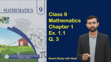 Class 9 Math Exercise 1.1 Q3 | Recurring Decimal to Fraction (p/q Form) | Smart Study with Niazi
