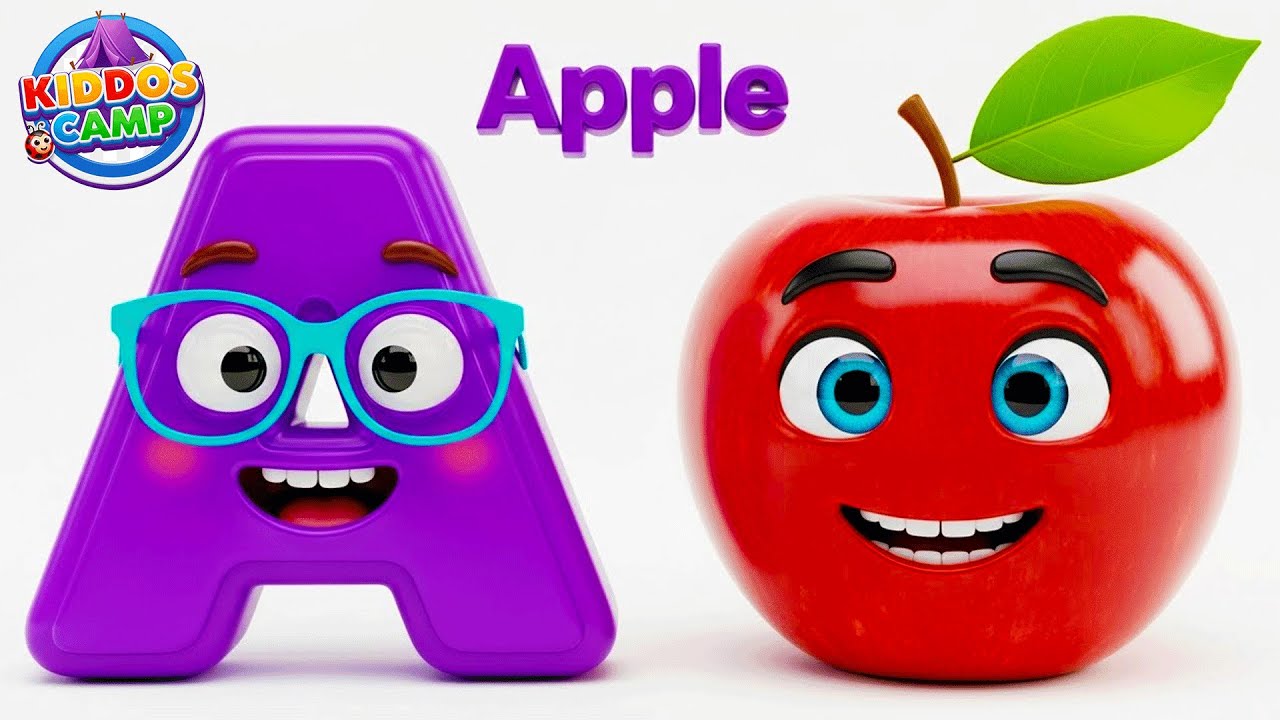 Alphabets Song for 2 Years Old | A to Z Phonics Sounds | ABC Phonics ...