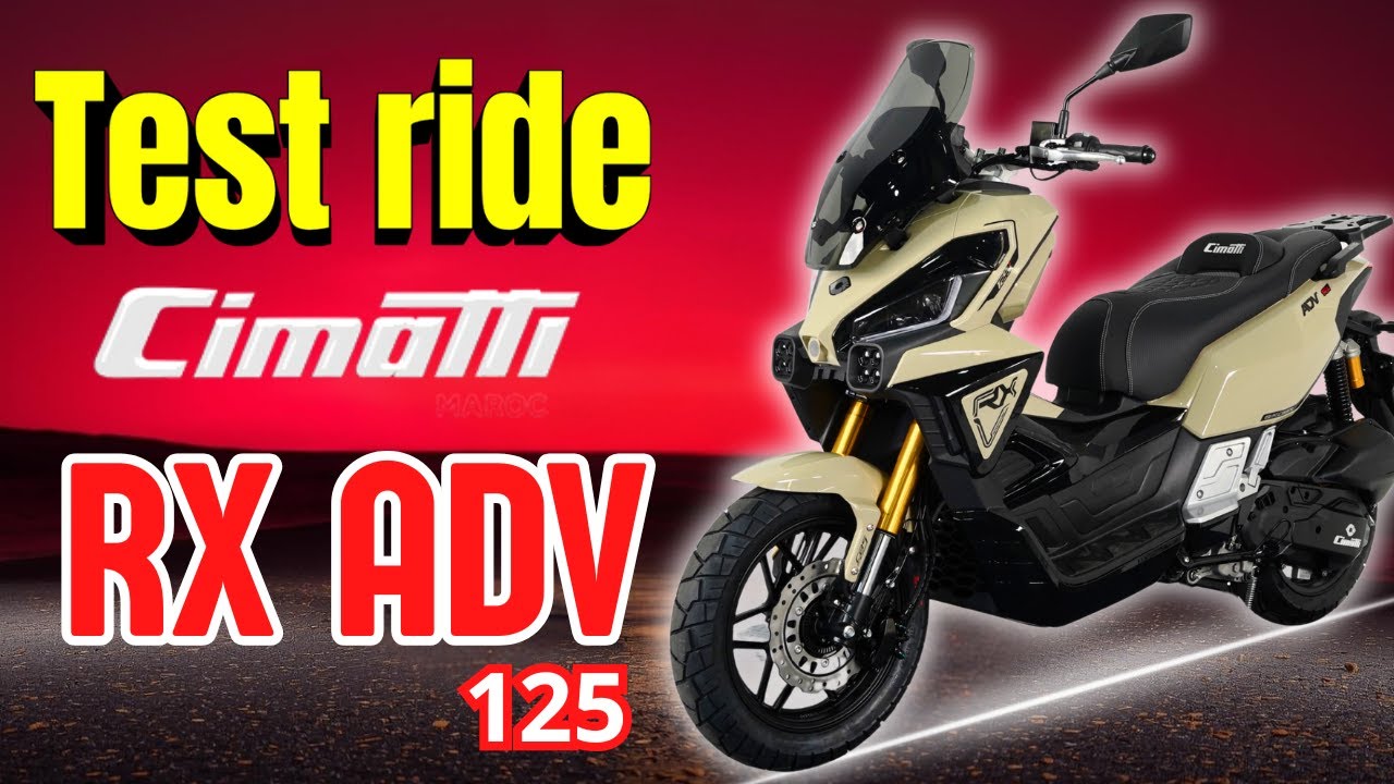 اخيرا 🤛TEST RIDE لي كنتو كتسناو 🏍RX ADV🏍