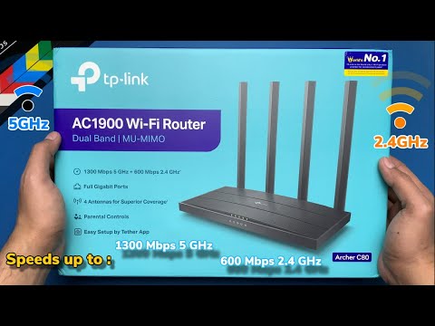 Tp-Link Archer C80 AC1900 Wireless MU-MIMO Wi-Fi Router | Unboxing + Cara Setting