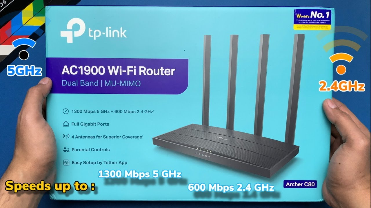 Tp-Link Archer C80 AC1900 Wireless MU-MIMO Wi-Fi Router | Unboxing