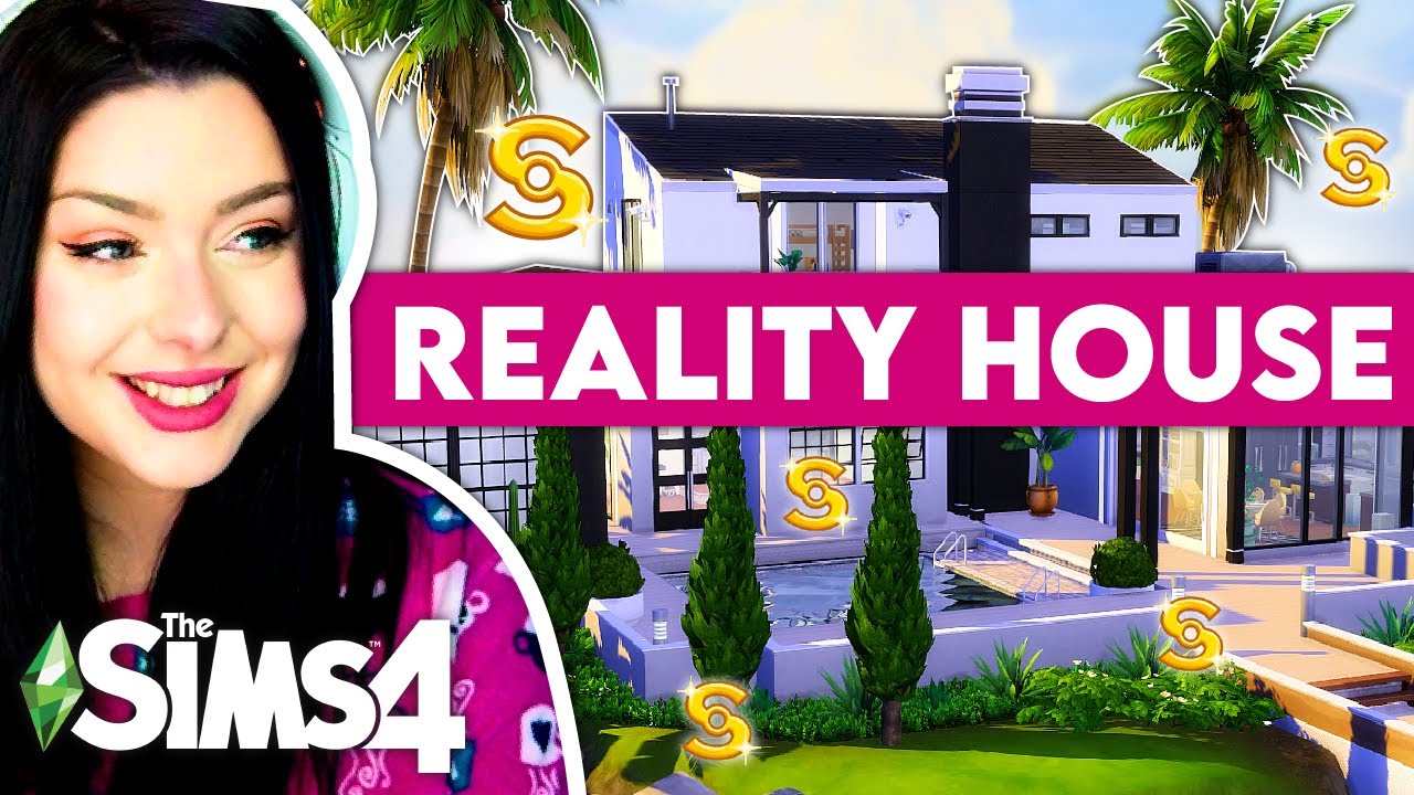 I Tried Building a REALITY HOUSE Mansion in The Sims 4 - YouTube