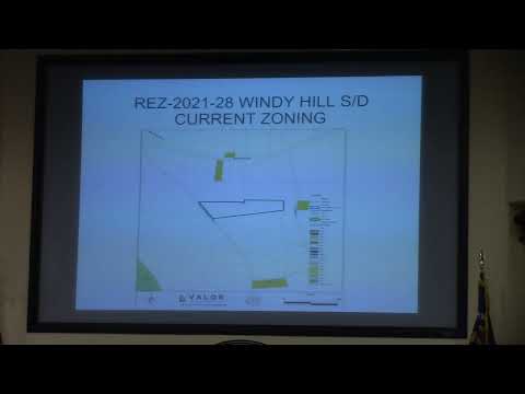 6.d. REZ-2021-28 Windy Hill S/D, 7532 Miller Bridge Road,  (WITHDRAWN)