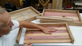 This is a way to build a serving tray and get extraordinary results!