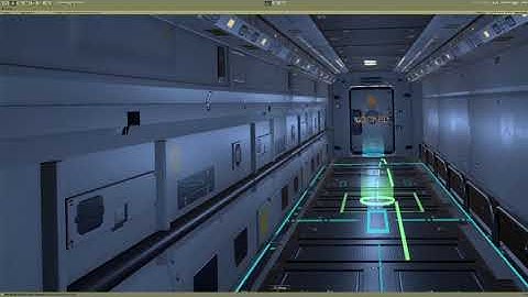 VR SciFi TELEPORT Model Prototype