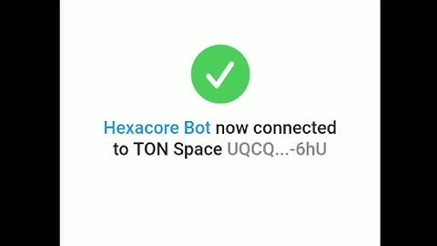 Hexacore Gaming Universe Telegram bot Wallet connect | Hexacore bot Wallet connection | Hexacore