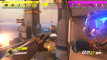 Doomfist rollout to Instakill Mercy at Watchpoint