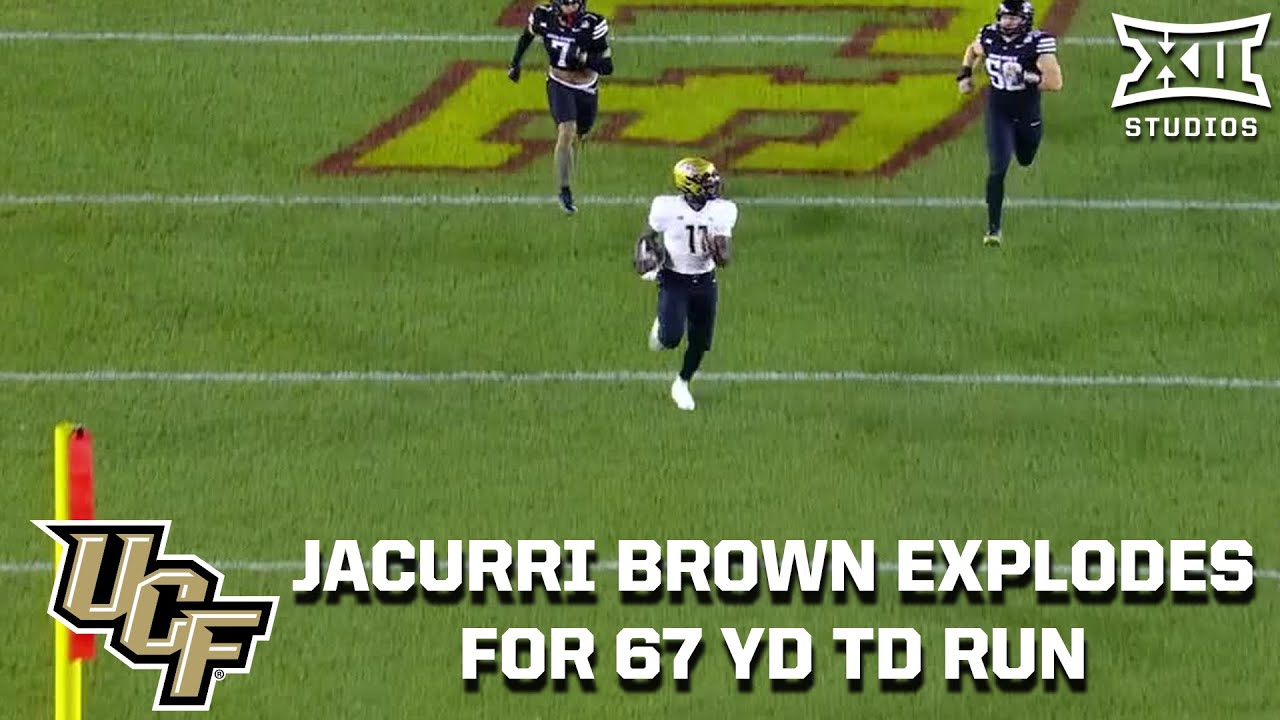 Jacurri Brown Wreaks Havoc on a 67-Yard Touchdown Run