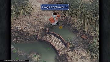 FINAL FANTASY IX How To Catch A Golden Frog - Going For The Gold Trophy