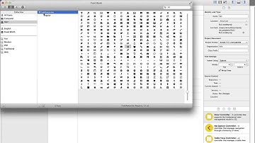 Show Font Awesome Icons in an iOS App built using Xcode 6 and Swift