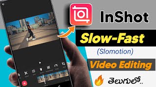 InShot Slow motion editing | how to make slomotion video in InShot | InShot video editor telugu screenshot 5