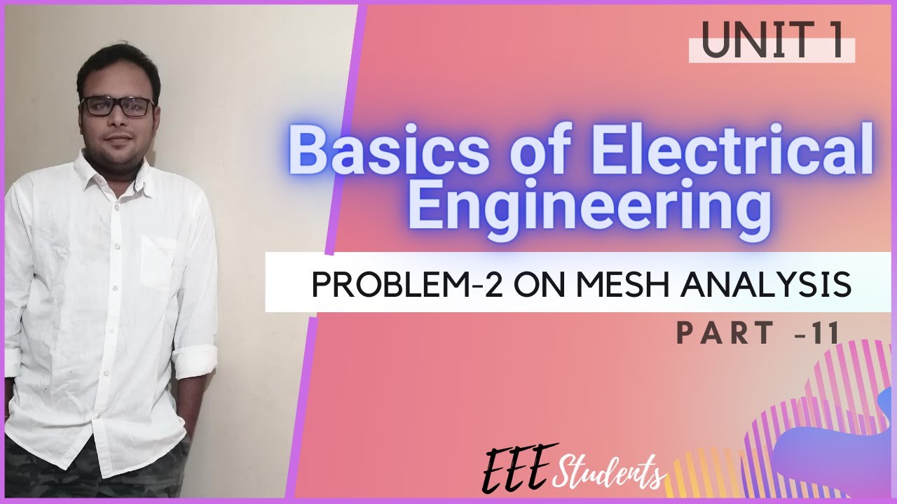 Problem ON MESH ANALYSIS YouTube Problem on mesh analysis youtube