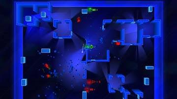 Frozen Synapse: Avocados (green) vs landas (red) - Extermination [Dark mode]