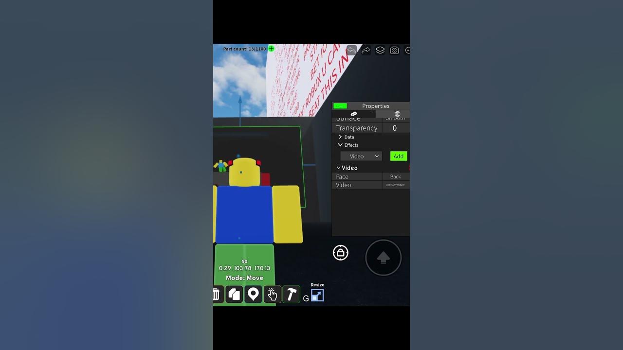 How to make video part on obby creator tutorial youtube
